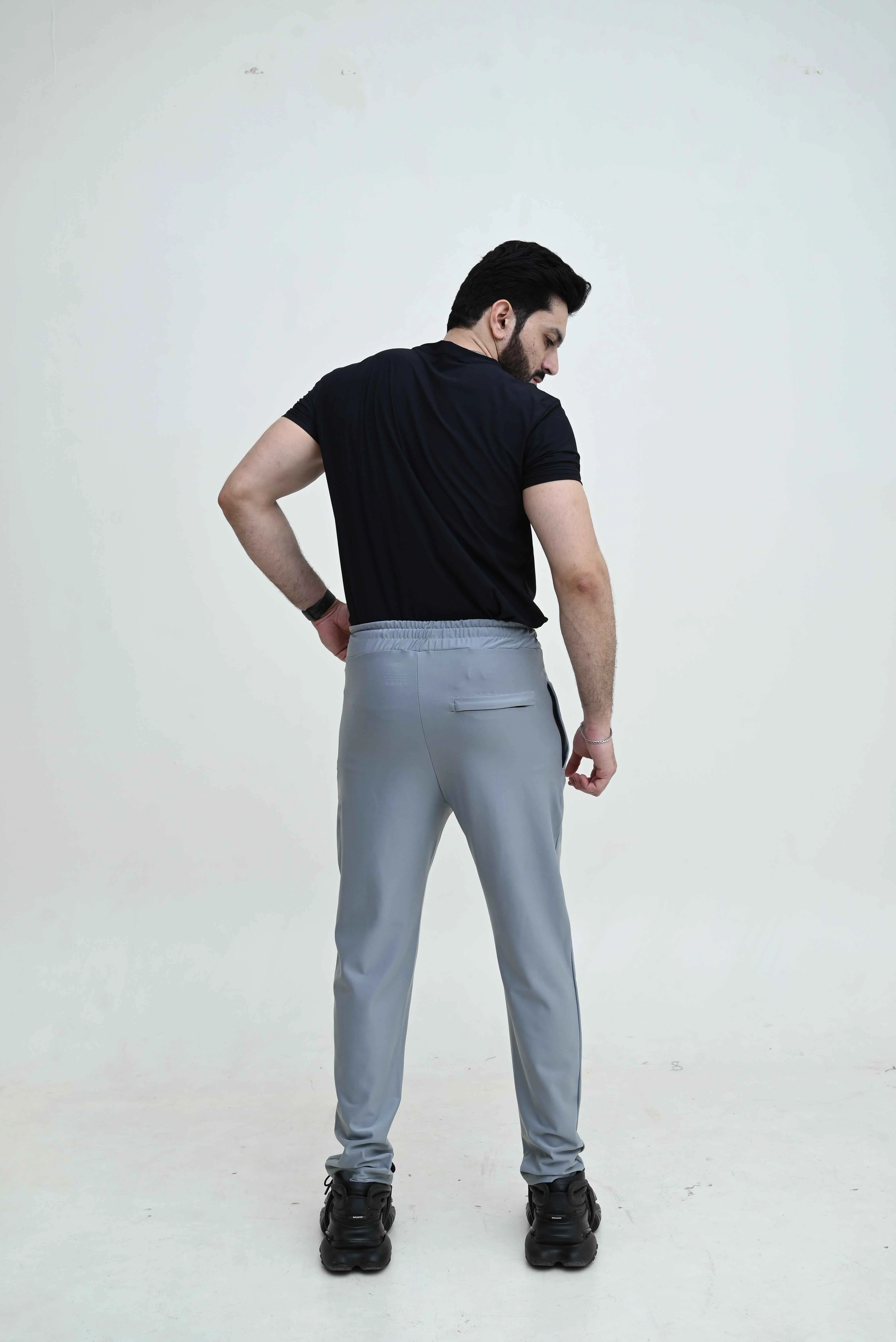 Men's Stretch-able Lycra Trouser-OXT#46 - Image 6