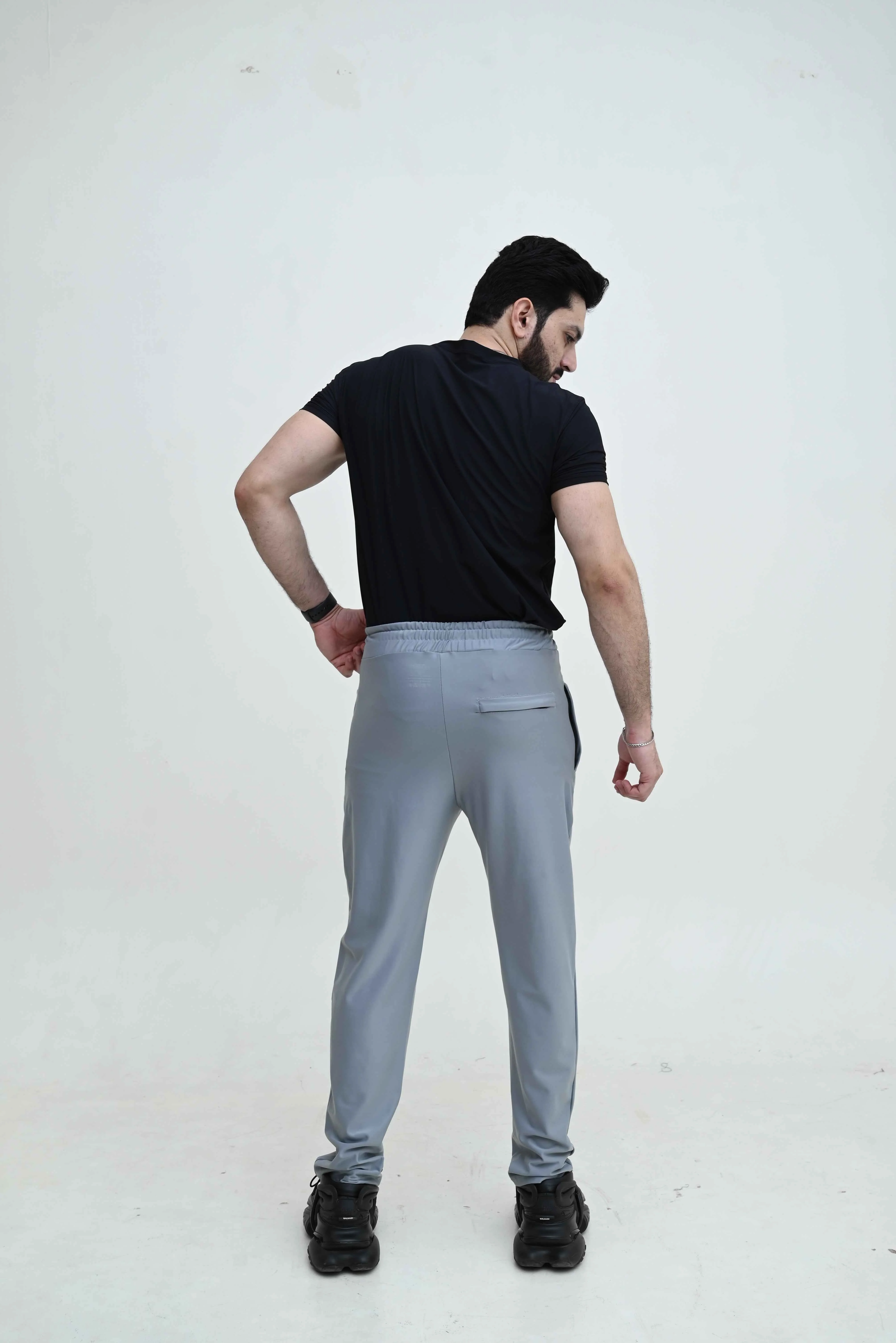 Men's Stretch-able Lycra Trouser-OXT#46 - Image 7