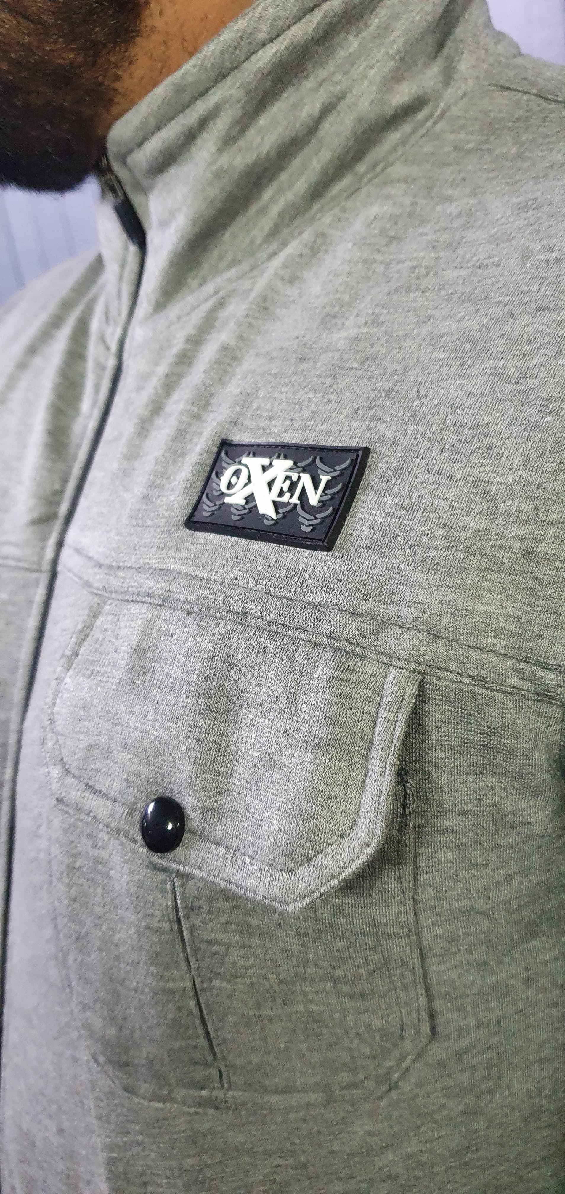 Premium Cotton Fleece Four Pocket sleeveless Jacket Haider Grey   13 - Image 3